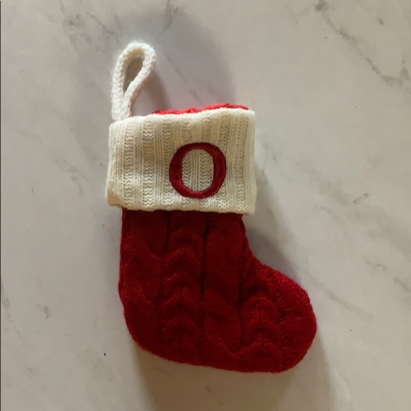 Nordstrom at Home Other - 🌻“O” Crocheted Mini Stocking